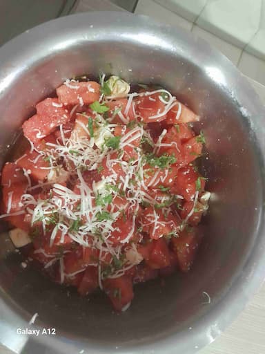 Tasty Watermelon Feta Salad cooked by COOX chefs cooks during occasions parties events at home