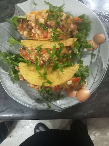 Delicious Veg Taco prepared by COOX