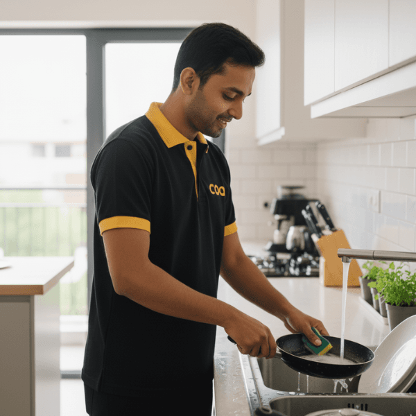 3. Washes Dishes, Utensils and Appliances