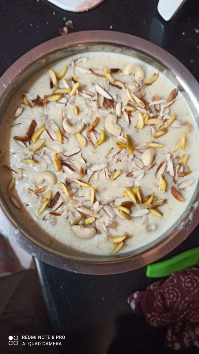 Tasty Kheer cooked by COOX chefs cooks during occasions parties events at home