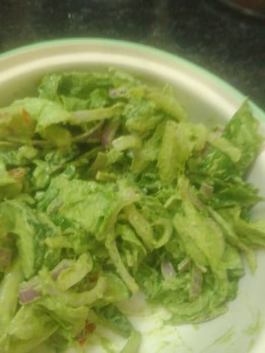 Tasty Lettuce Pesto Salad cooked by COOX chefs cooks during occasions parties events at home