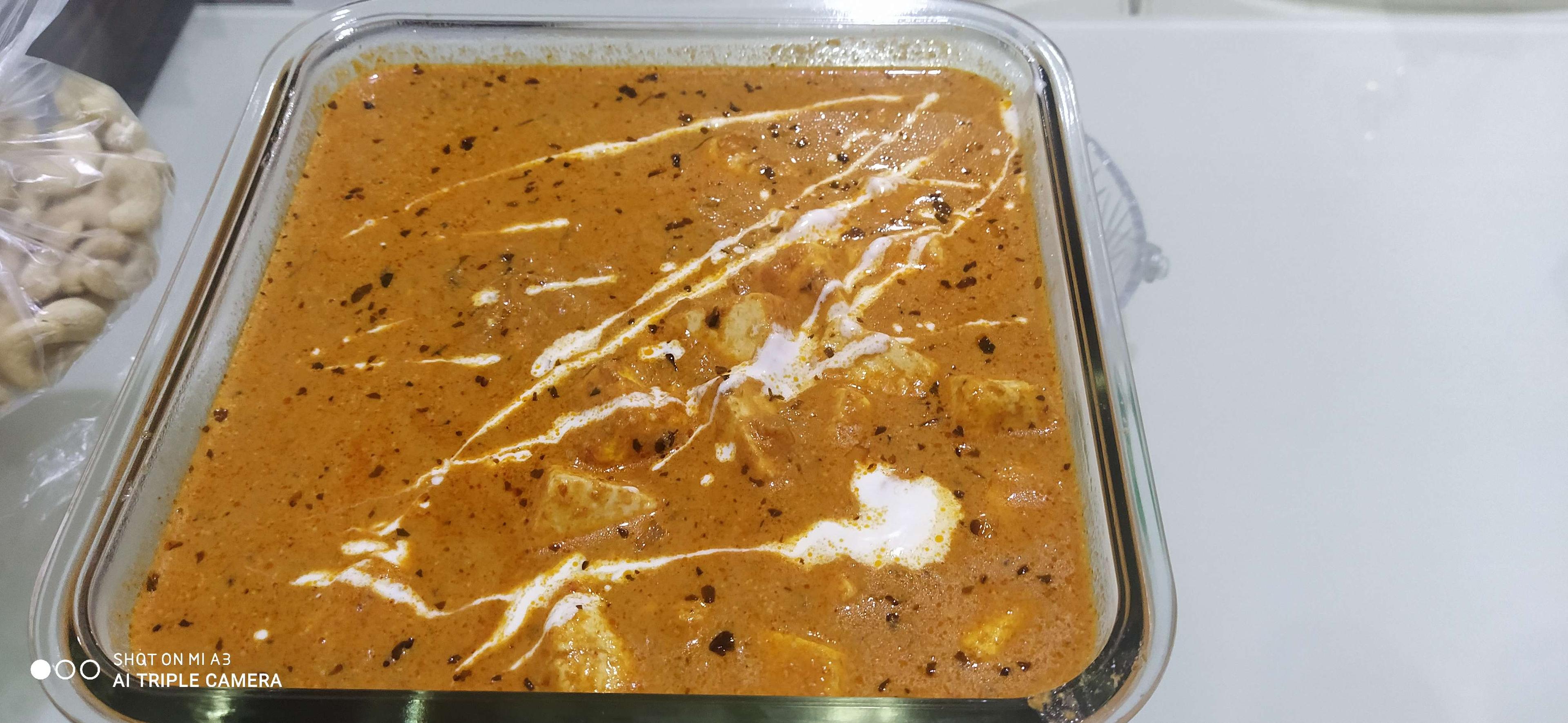 Tasty Paneer Lababdar cooked by COOX chefs cooks during occasions parties events at home