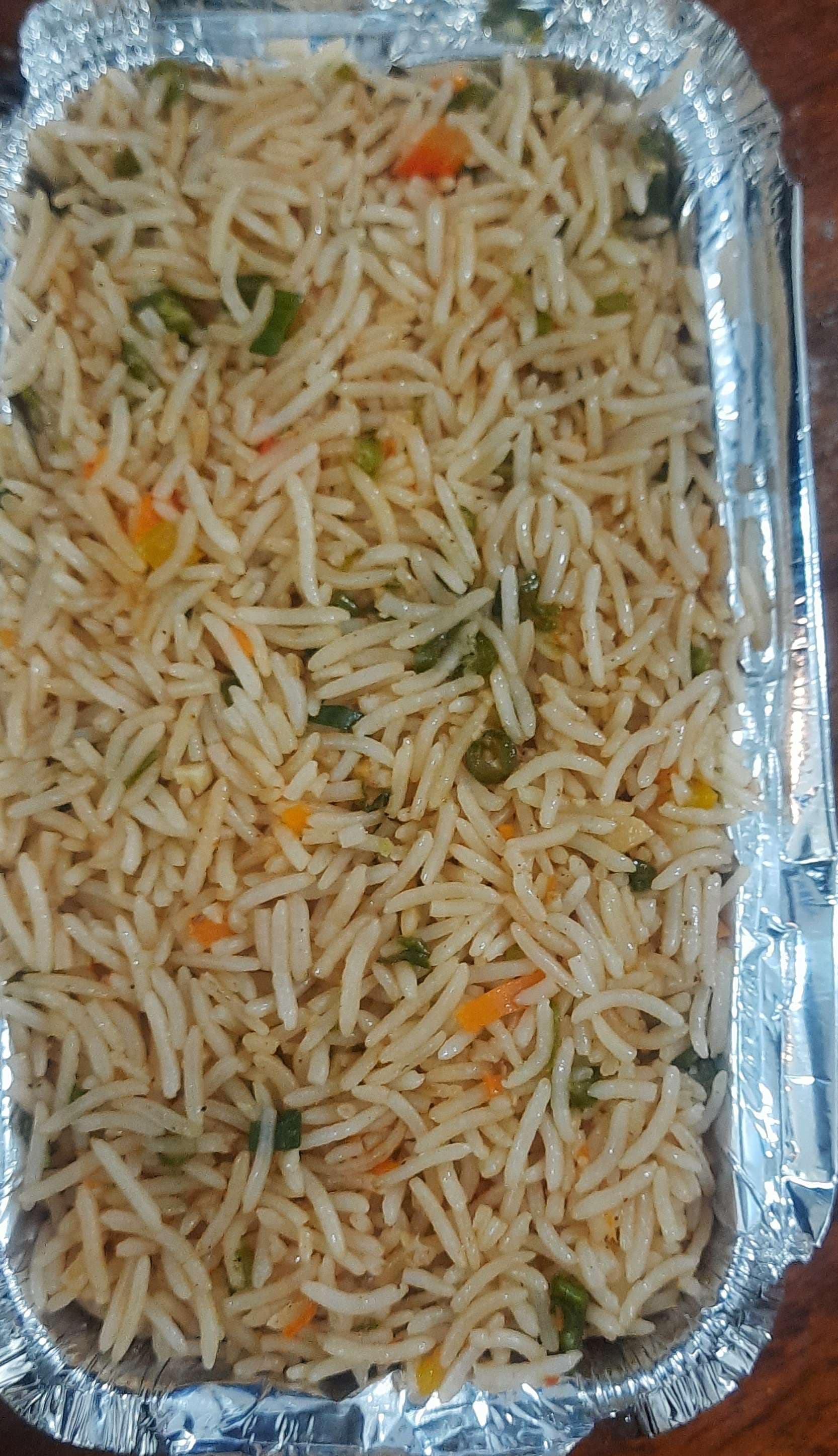 Tasty Veg Fried Rice cooked by COOX chefs cooks during occasions parties events at home