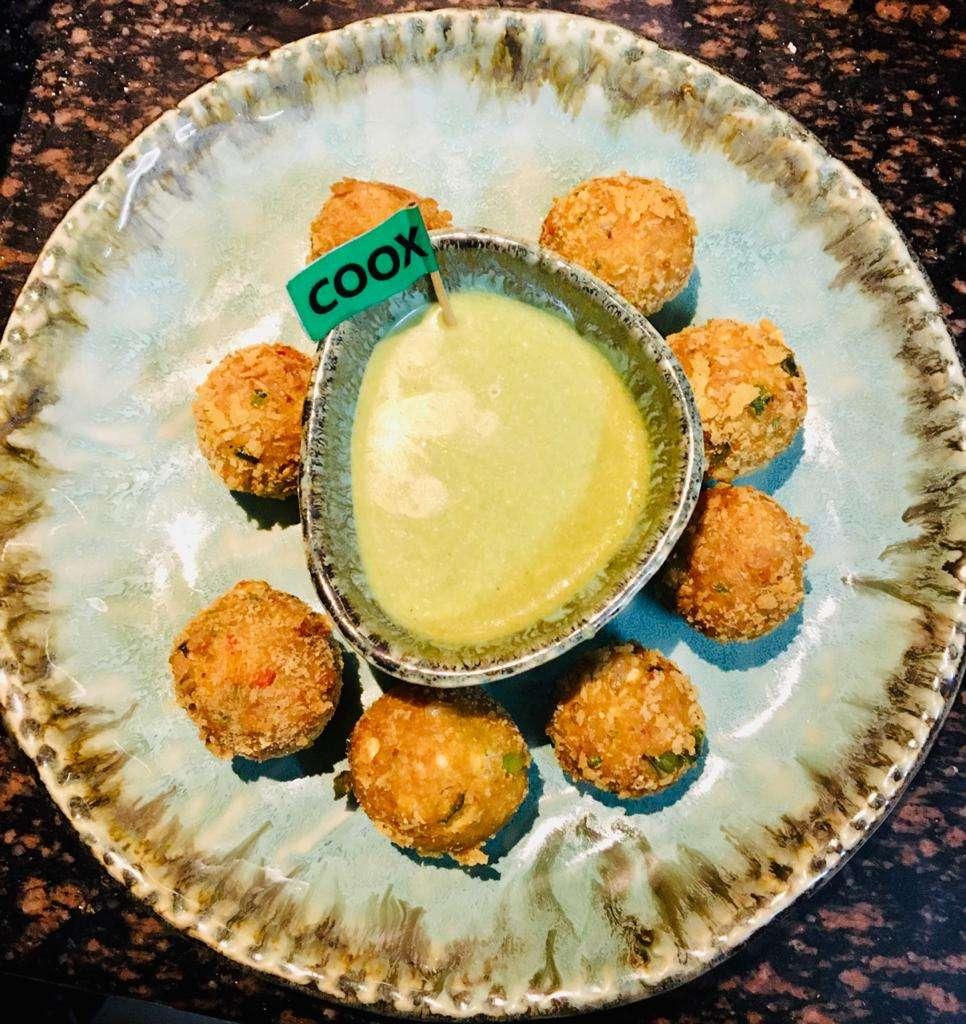 Tasty Fried Cheese Balls cooked by COOX chefs cooks during occasions parties events at home