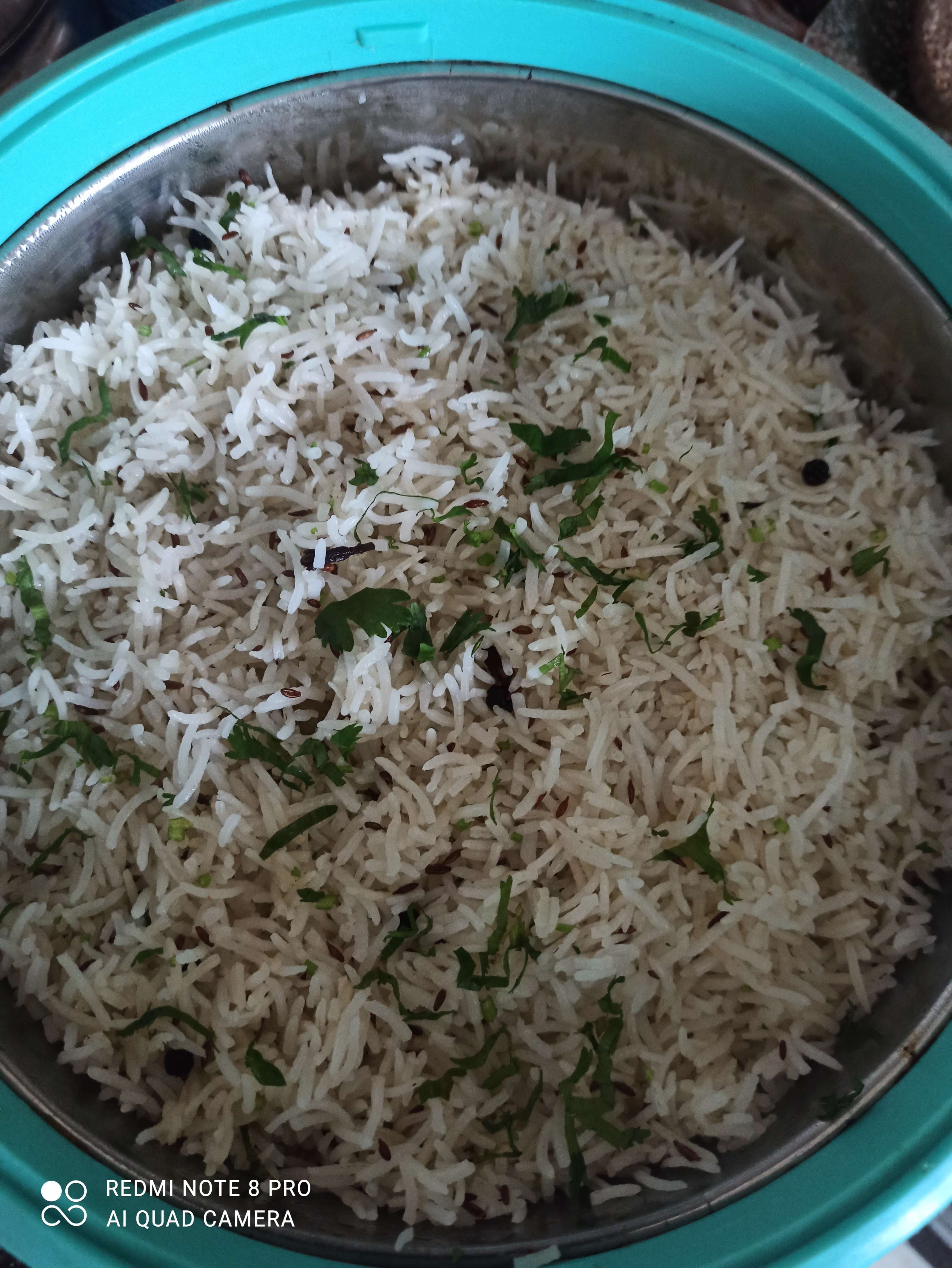 Tasty Jeera Rice cooked by COOX chefs cooks during occasions parties events at home
