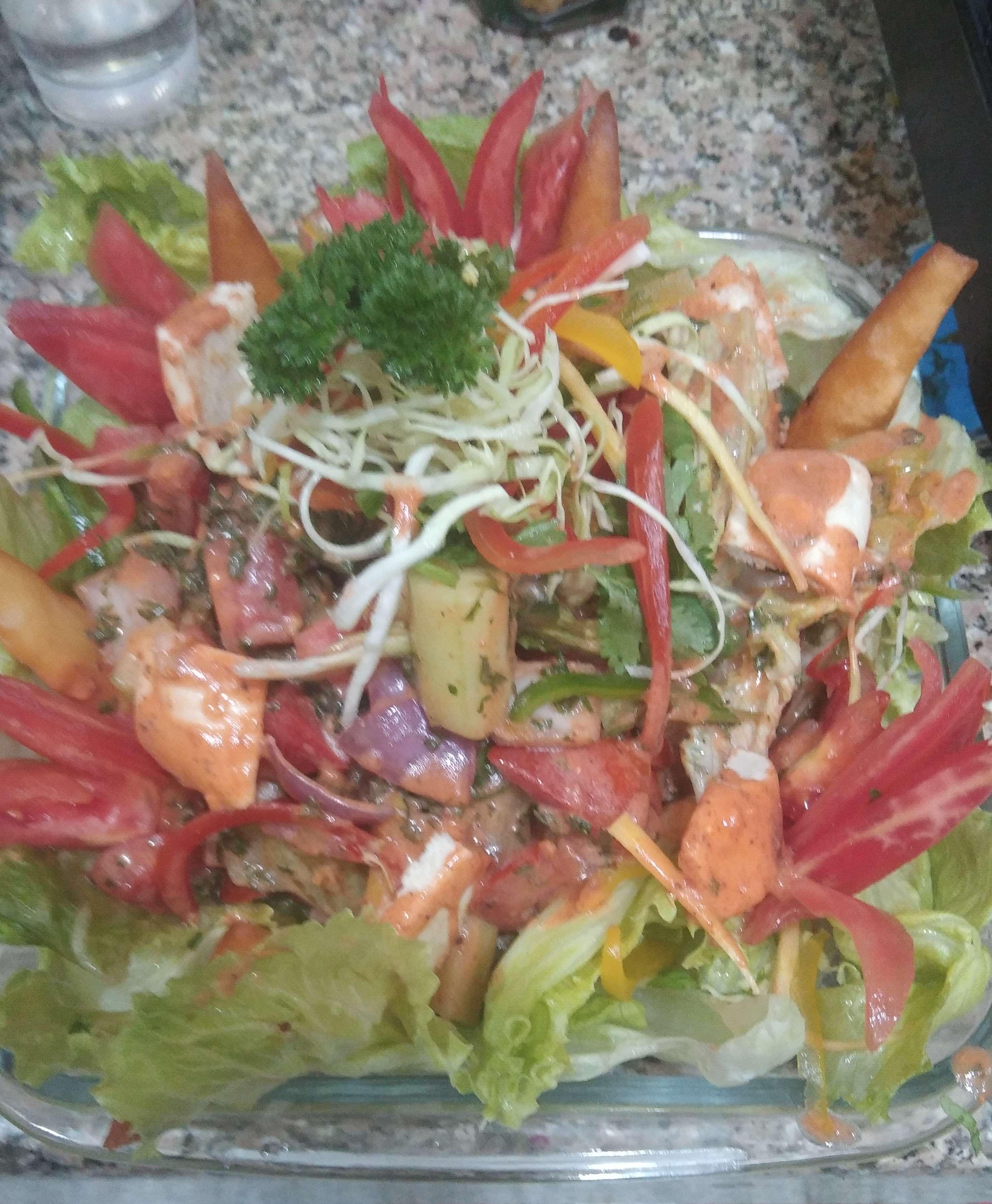 Tasty Fattoush Salad cooked by COOX chefs cooks during occasions parties events at home