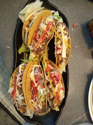 Delicious Veg Tacos prepared by COOX
