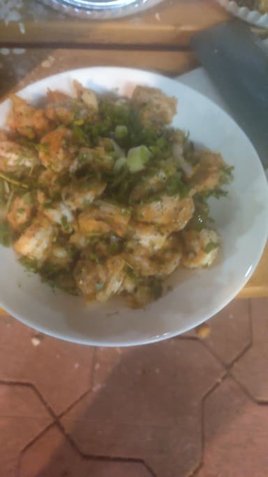 Tasty Prawns Salt and Pepper cooked by COOX chefs cooks during occasions parties events at home