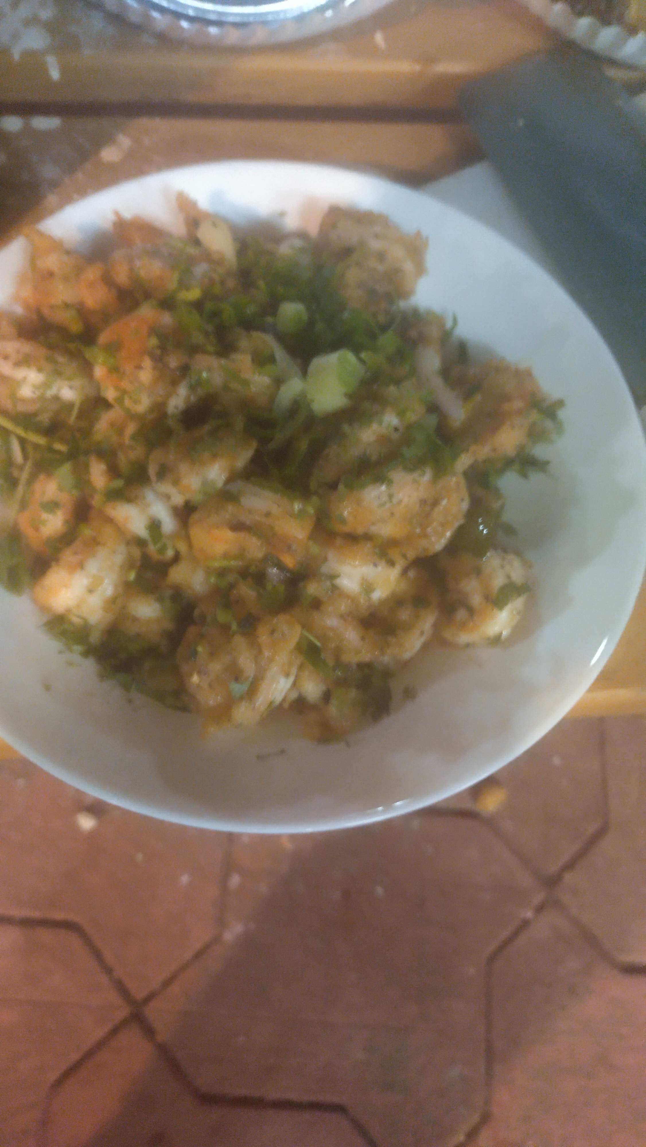 Delicious Prawns Salt and Pepper prepared by COOX