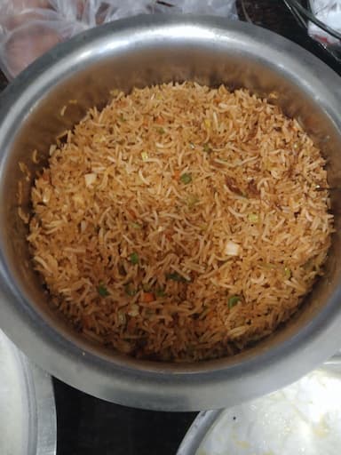 Tasty Veg Fried Rice cooked by COOX chefs cooks during occasions parties events at home