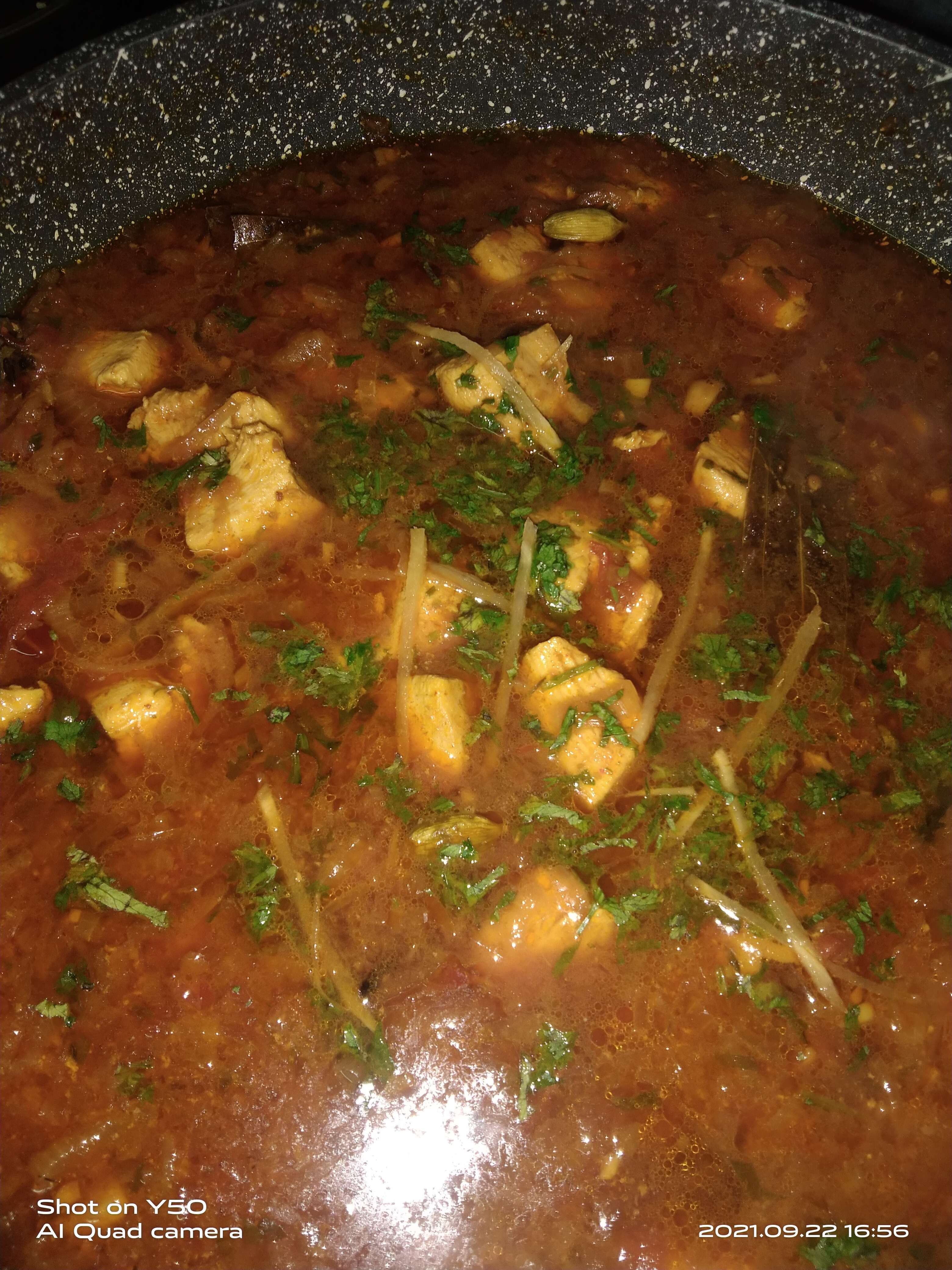 Tasty Chicken Curry cooked by COOX chefs cooks during occasions parties events at home