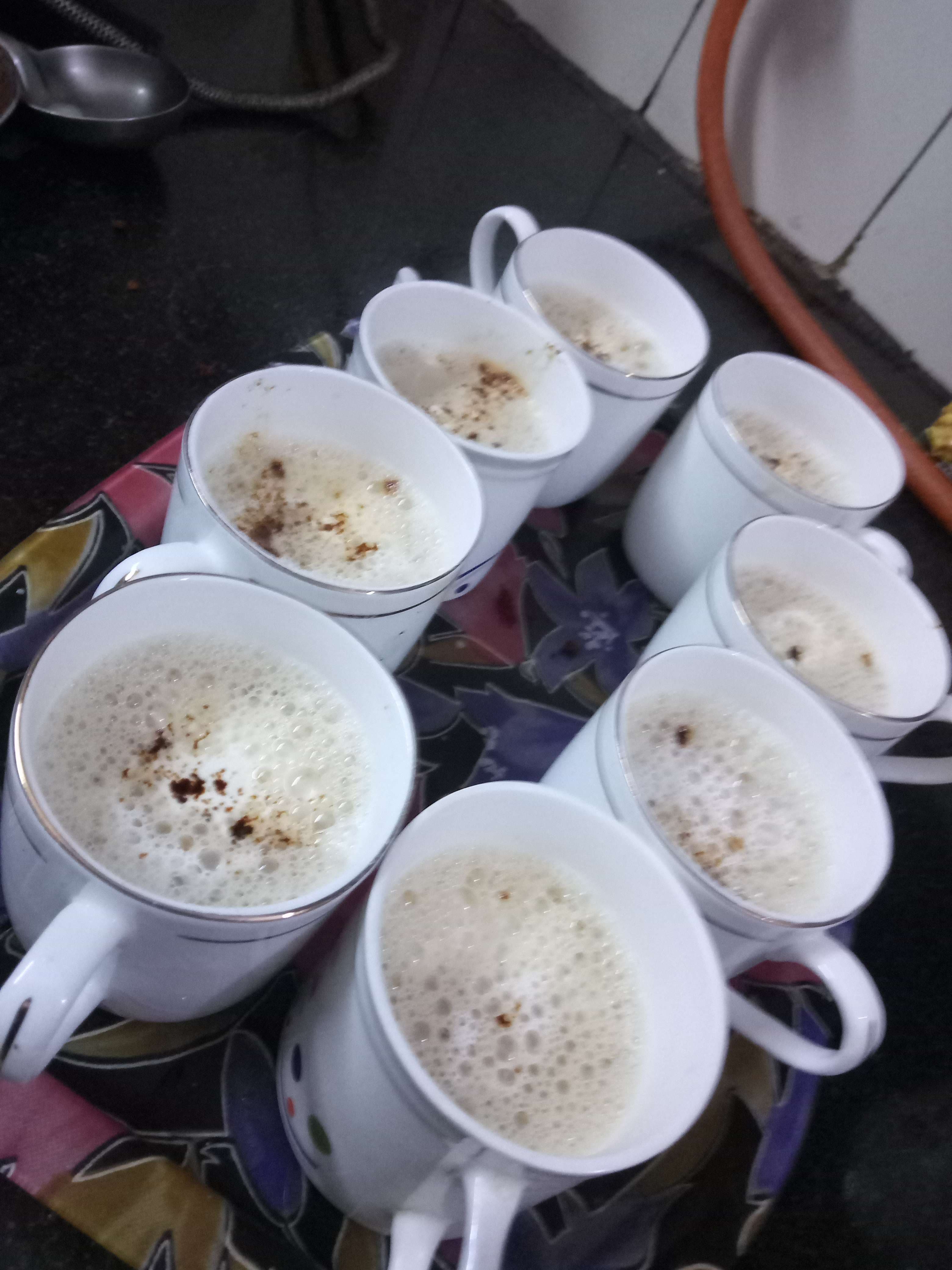 Delicious Hot Coffee prepared by COOX