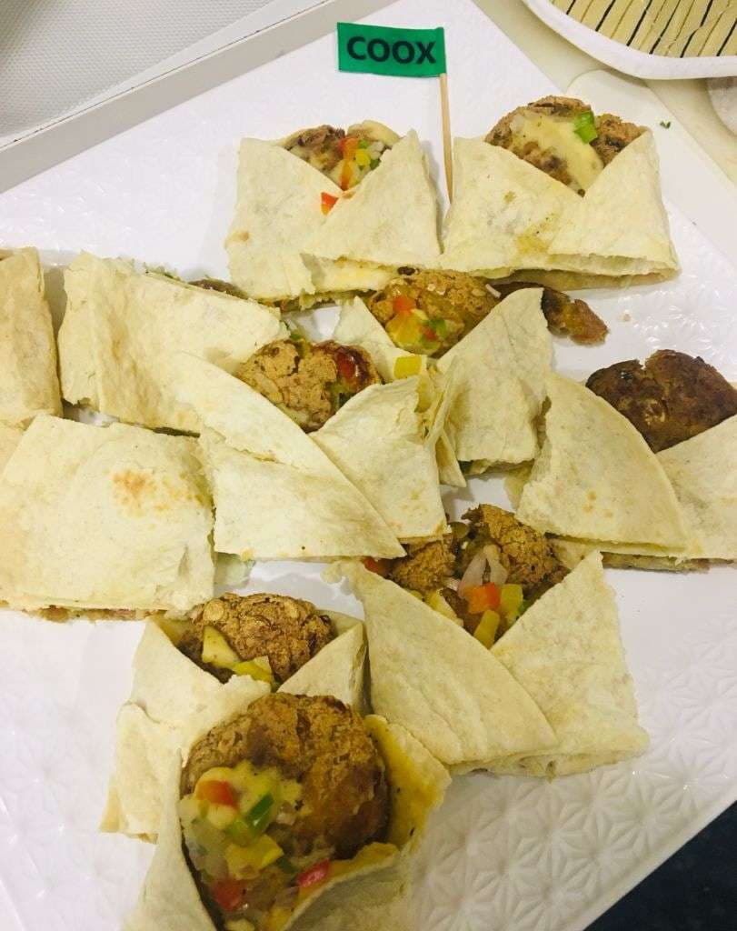 Tasty Falafel Pockets cooked by COOX chefs cooks during occasions parties events at home