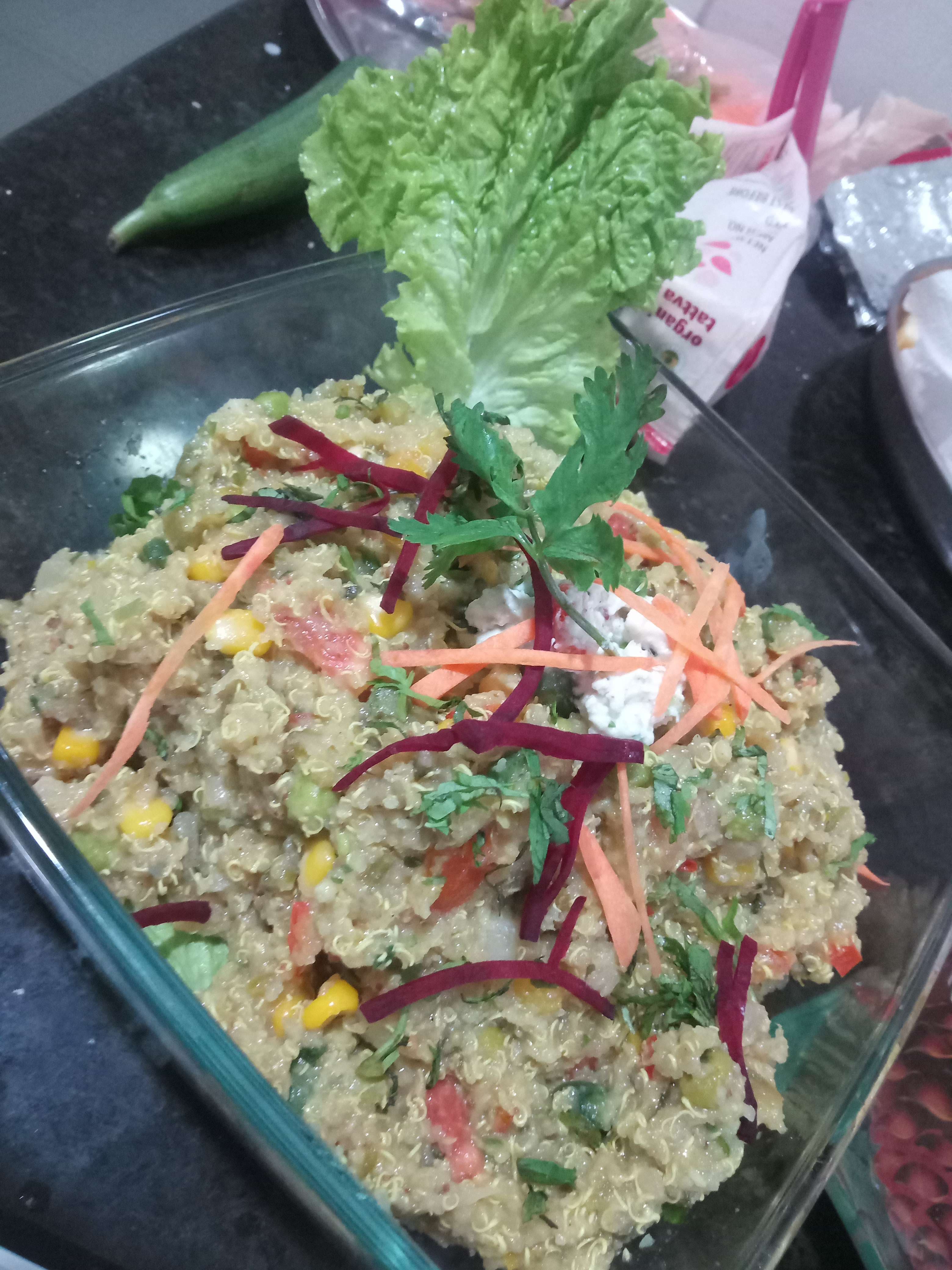 Delicious Quinoa Salad prepared by COOX