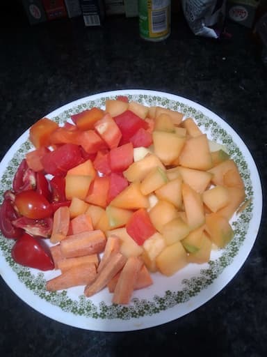 Tasty Fruits cooked by COOX chefs cooks during occasions parties events at home