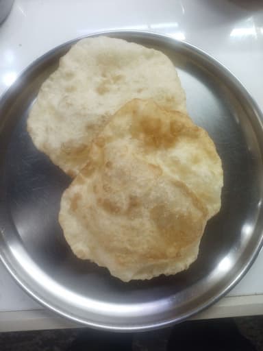 Delicious Chana Bhatura prepared by COOX