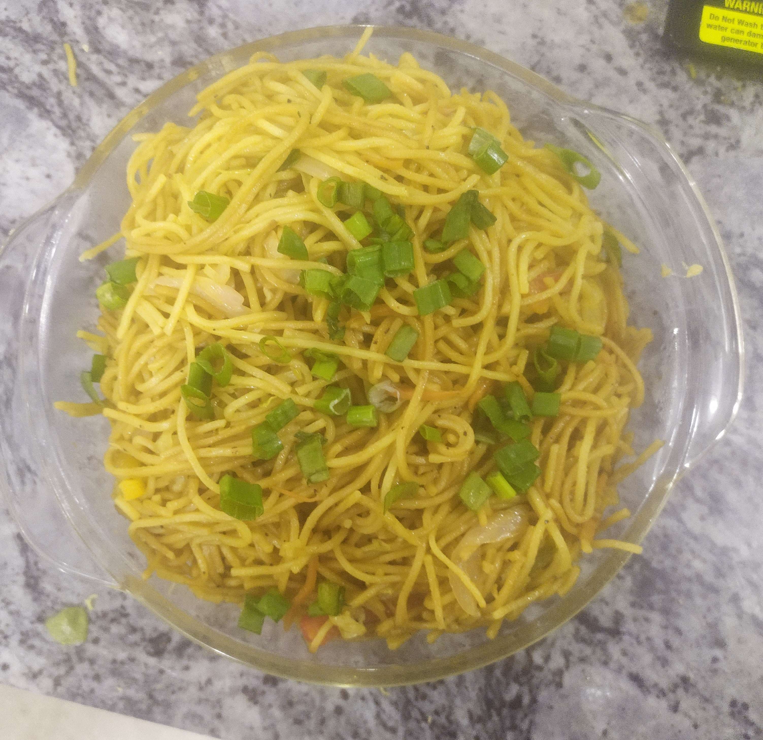 Delicious Chilly Garlic Noodles prepared by COOX