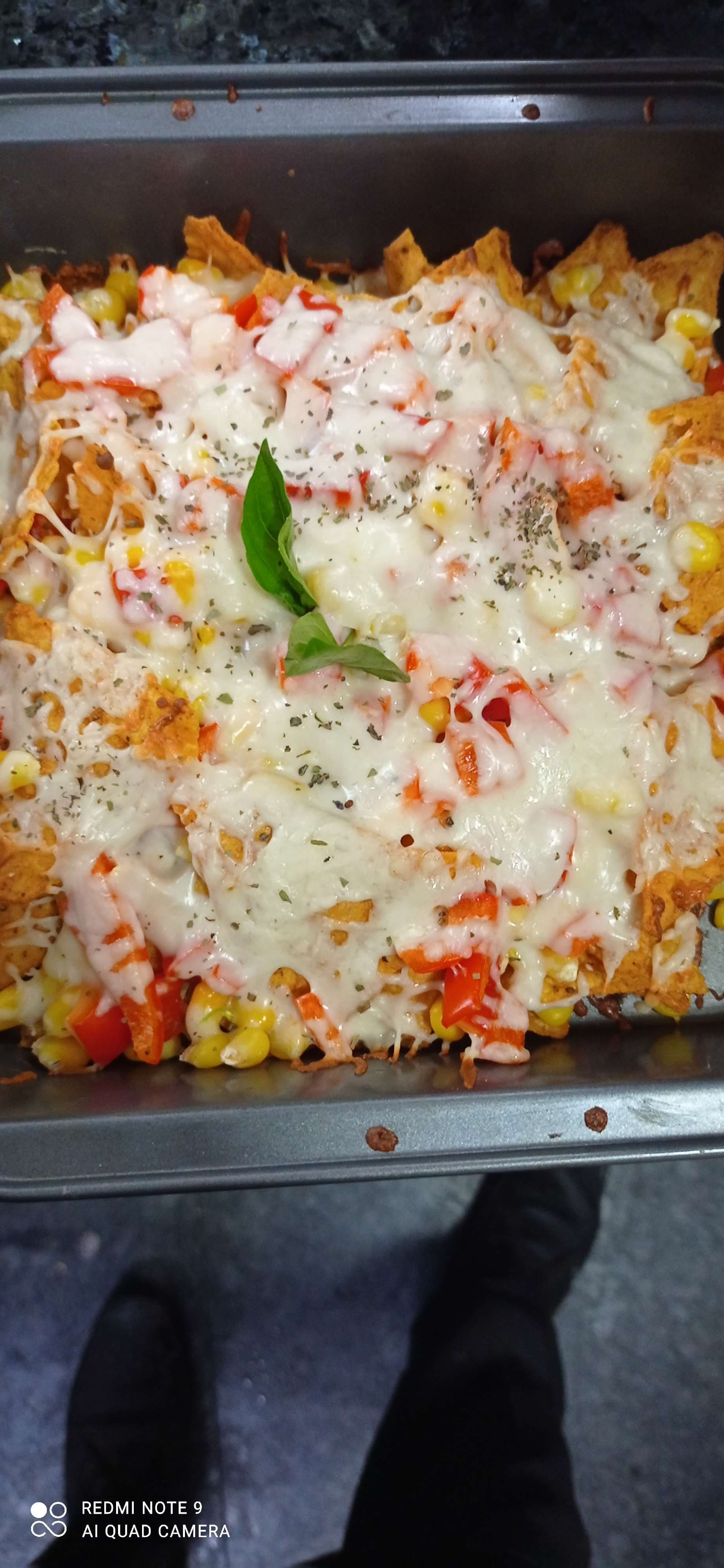 Delicious Cheese Nachos prepared by COOX