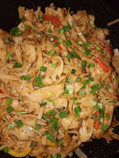 Tasty Pad Thai Noodles cooked by COOX chefs cooks during occasions parties events at home