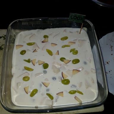 Tasty Fruit Cream cooked by COOX chefs cooks during occasions parties events at home