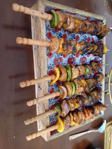 Tasty Chicken Shashlik cooked by COOX chefs cooks during occasions parties events at home
