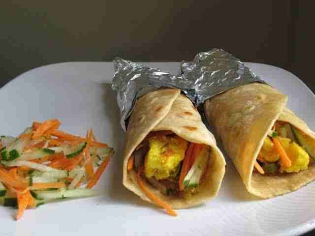 Delicious Veg Kathi Rolls prepared by COOX
