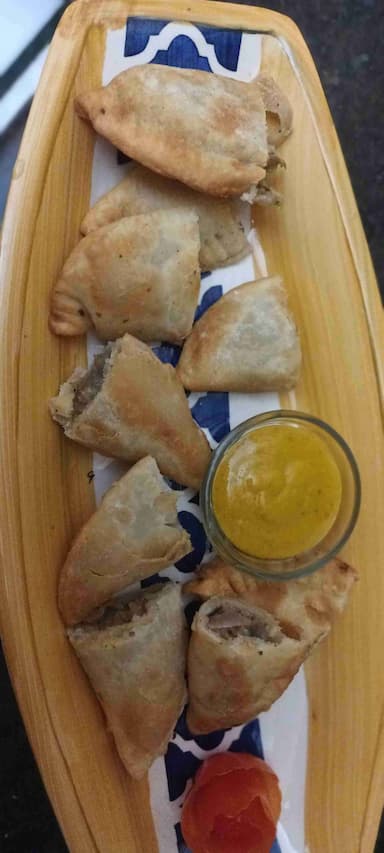 Tasty Veg Empanada cooked by COOX chefs cooks during occasions parties events at home