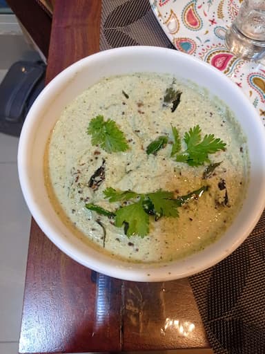 Tasty Coconut Chutney cooked by COOX chefs cooks during occasions parties events at home