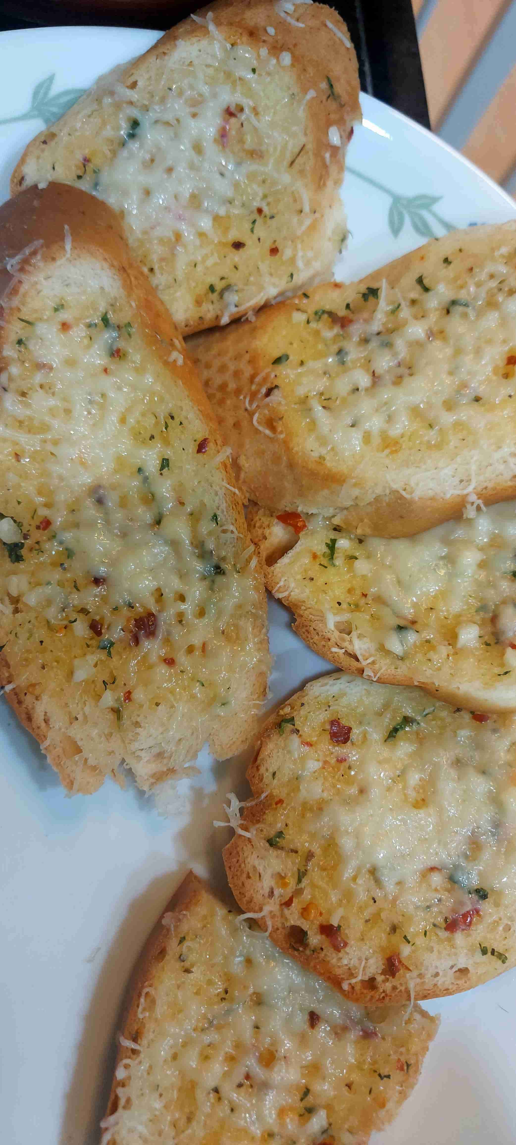 Delicious Garlic Bread with Cheese prepared by COOX