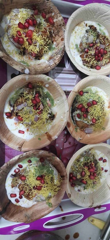 Tasty Aloo Tikki Chaat cooked by COOX chefs cooks during occasions parties events at home