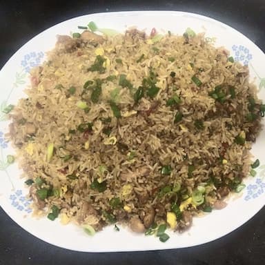 Tasty Chicken Fried Rice cooked by COOX chefs cooks during occasions parties events at home