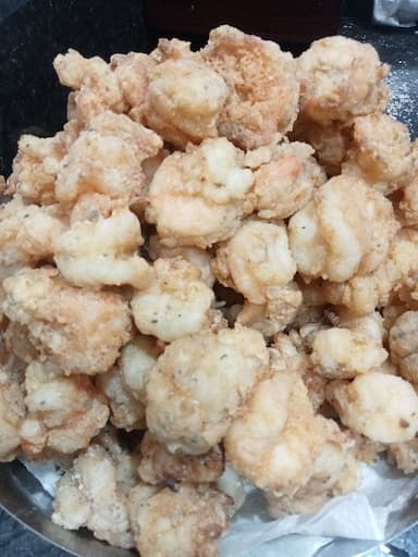 Tasty Prawns Salt and Pepper cooked by COOX chefs cooks during occasions parties events at home