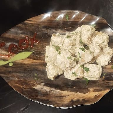 Tasty Malai Soya Chaap (Dry) cooked by COOX chefs cooks during occasions parties events at home