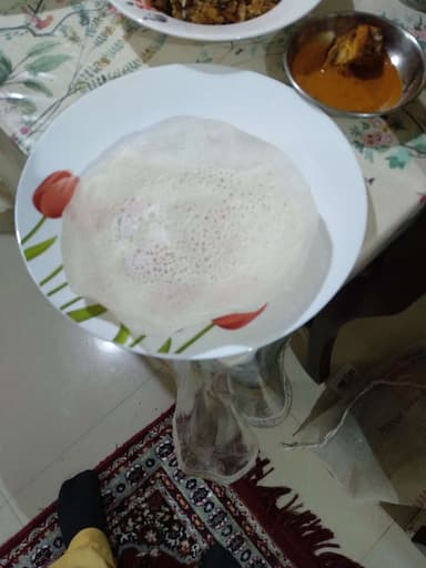 Tasty Appam cooked by COOX chefs cooks during occasions parties events at home