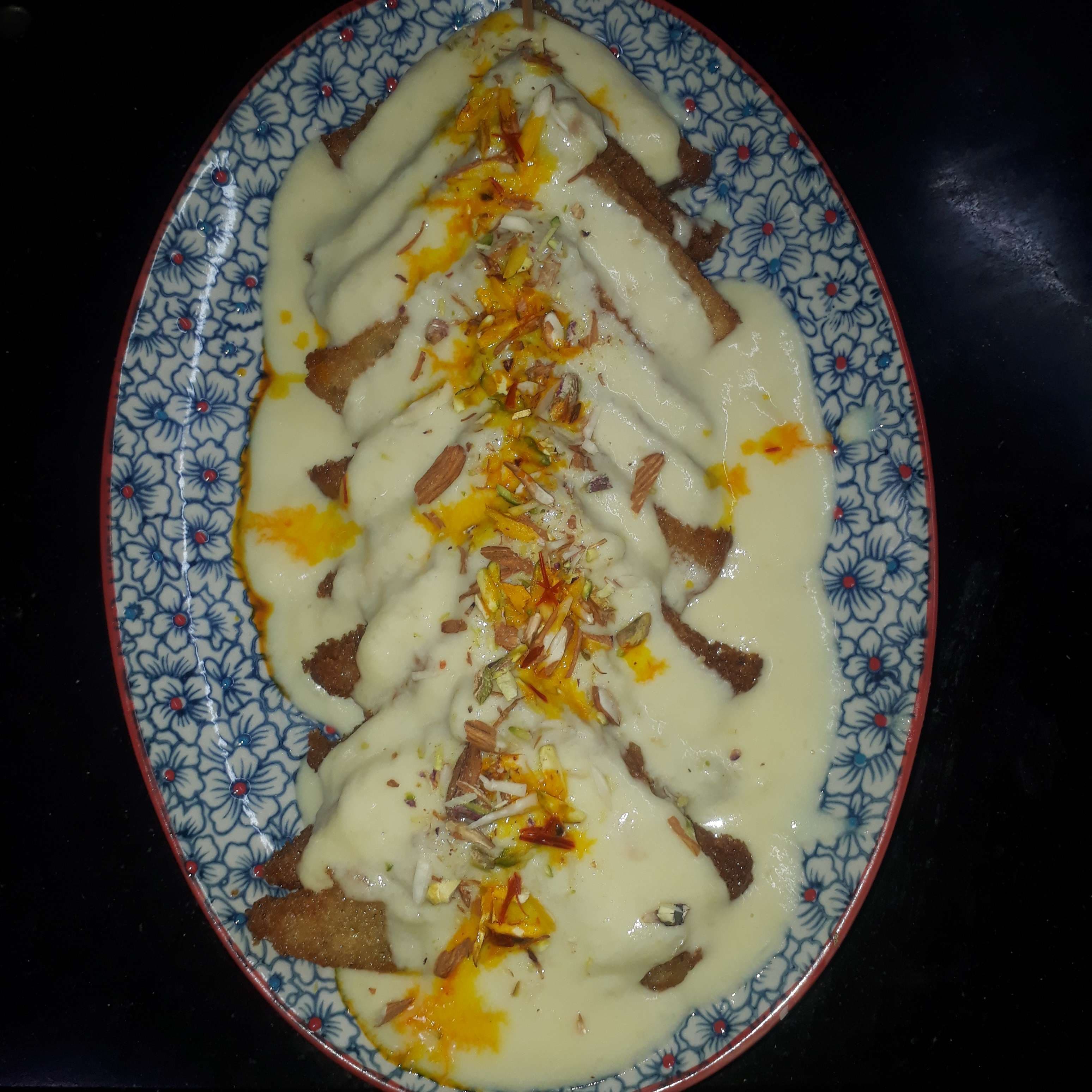 Tasty Shahi Tukda cooked by COOX chefs cooks during occasions parties events at home