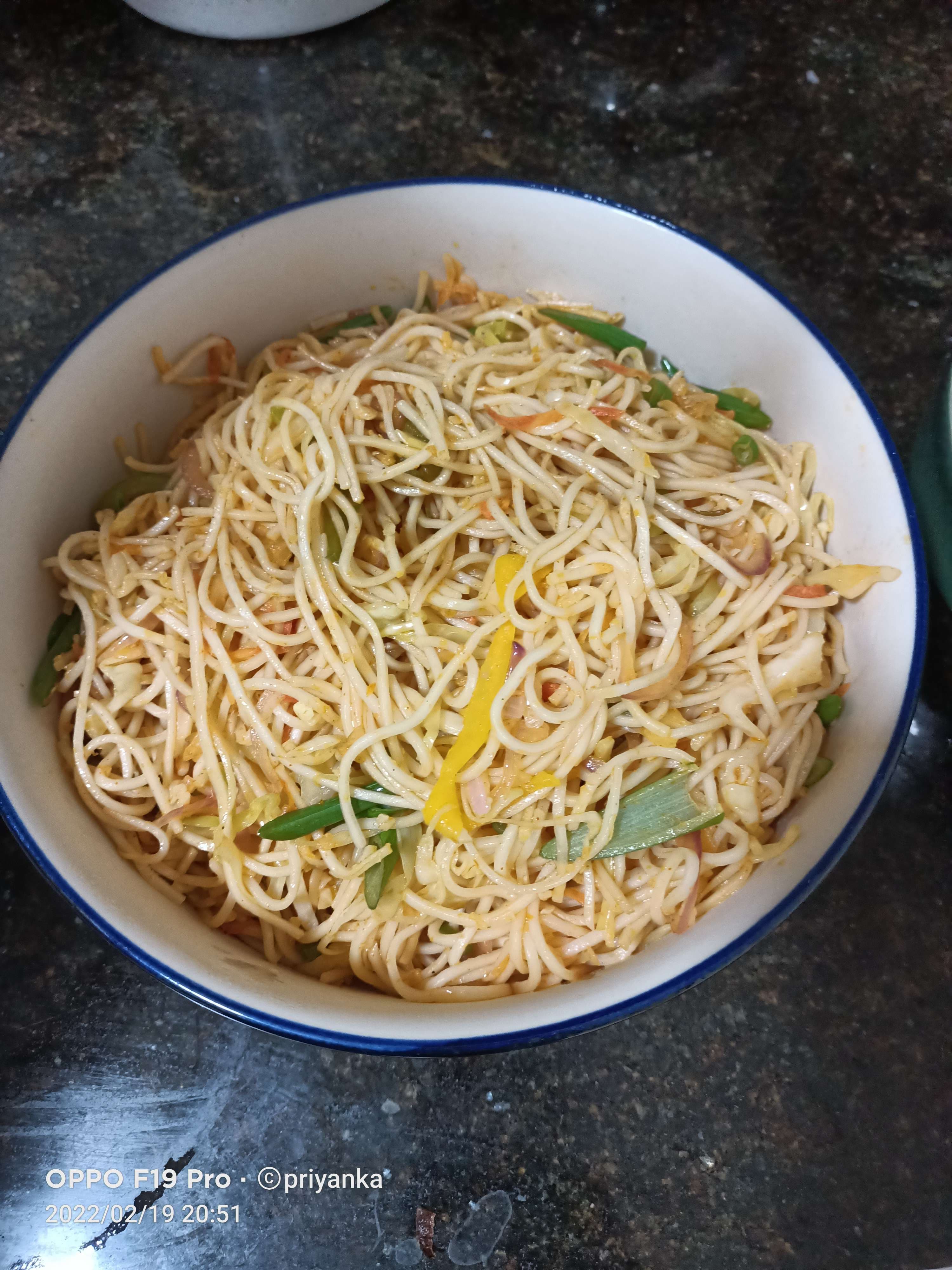 Delicious Chilly Garlic Noodles prepared by COOX