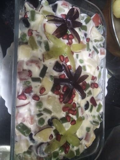 Tasty Russian Salad cooked by COOX chefs cooks during occasions parties events at home