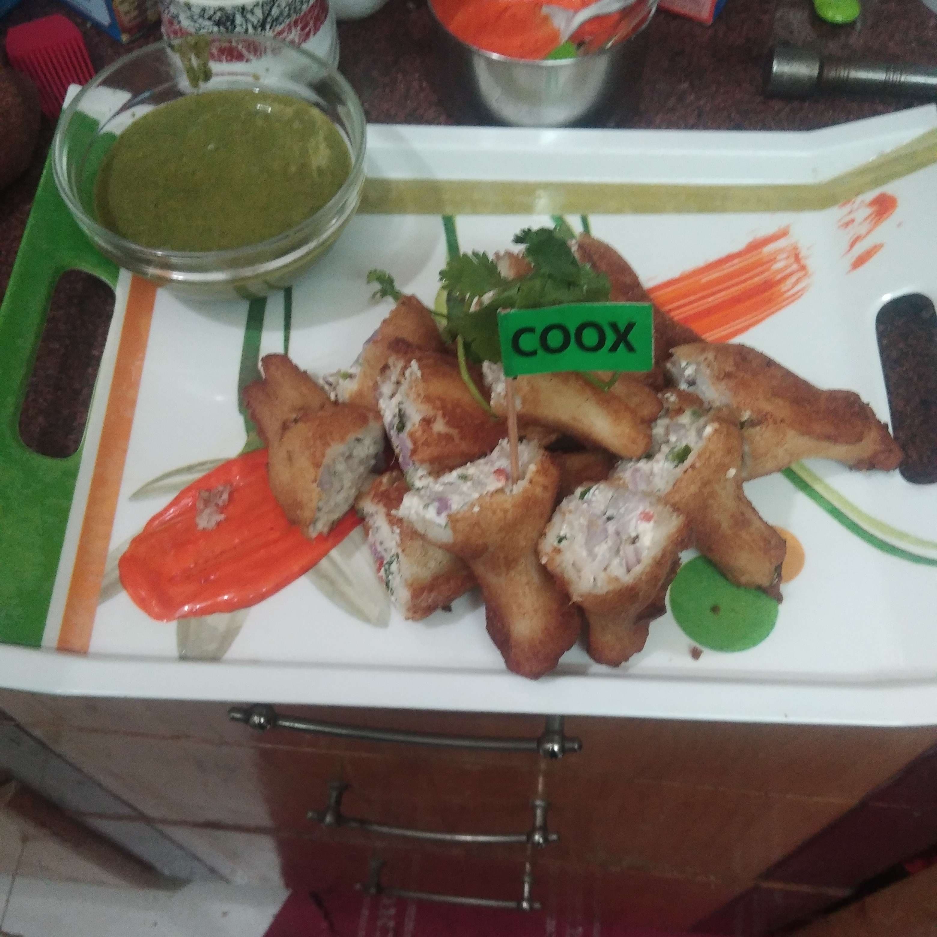 Delicious Dahi ke Sholey prepared by COOX