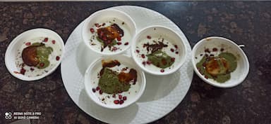 Tasty Dahi Bhalla cooked by COOX chefs cooks during occasions parties events at home