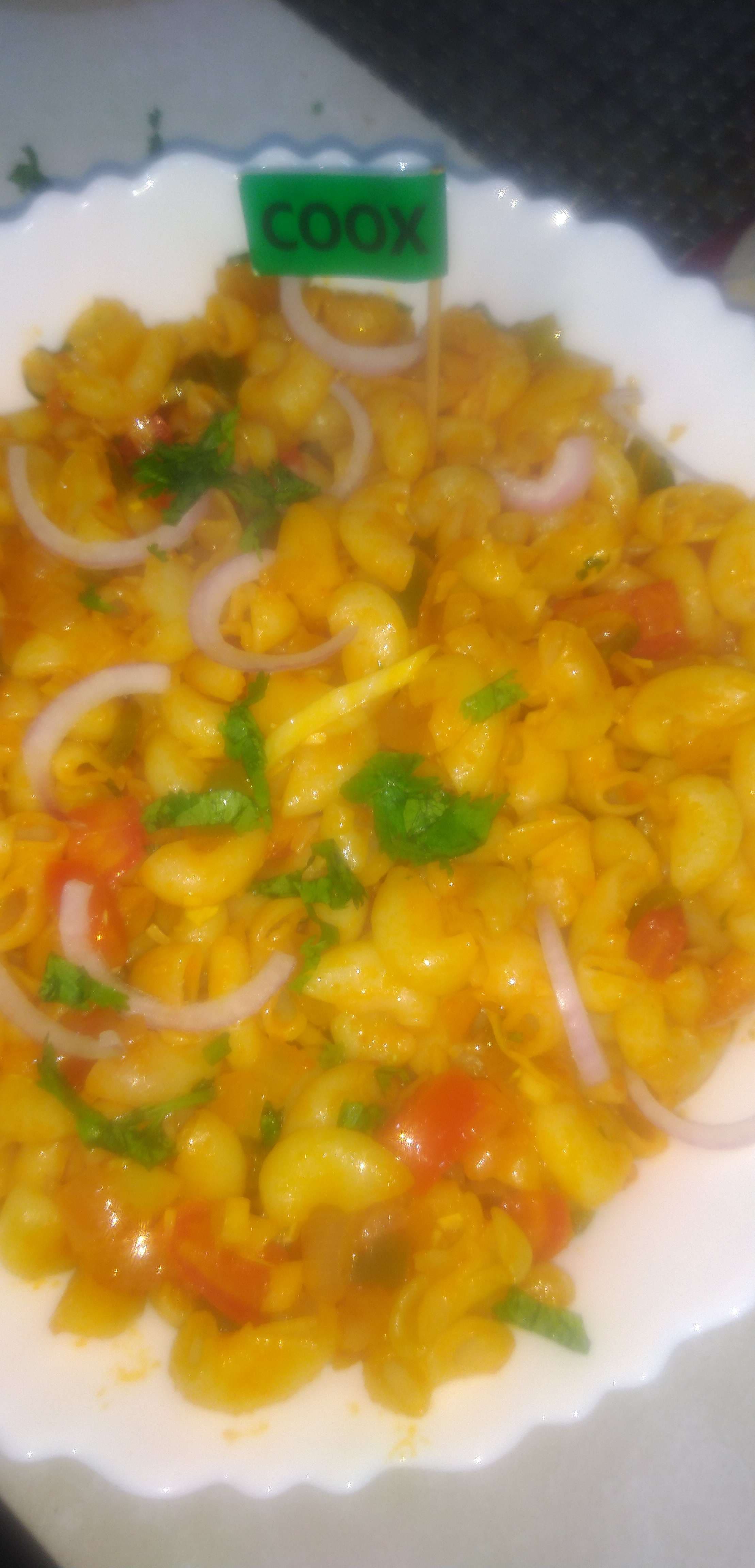 Tasty Macaroni cooked by COOX chefs cooks during occasions parties events at home