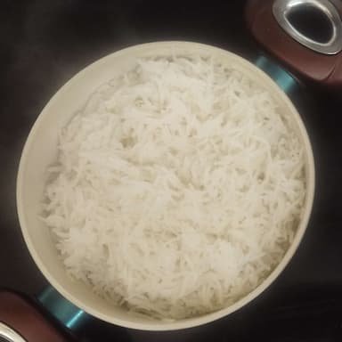 Tasty Steamed Rice cooked by COOX chefs cooks during occasions parties events at home