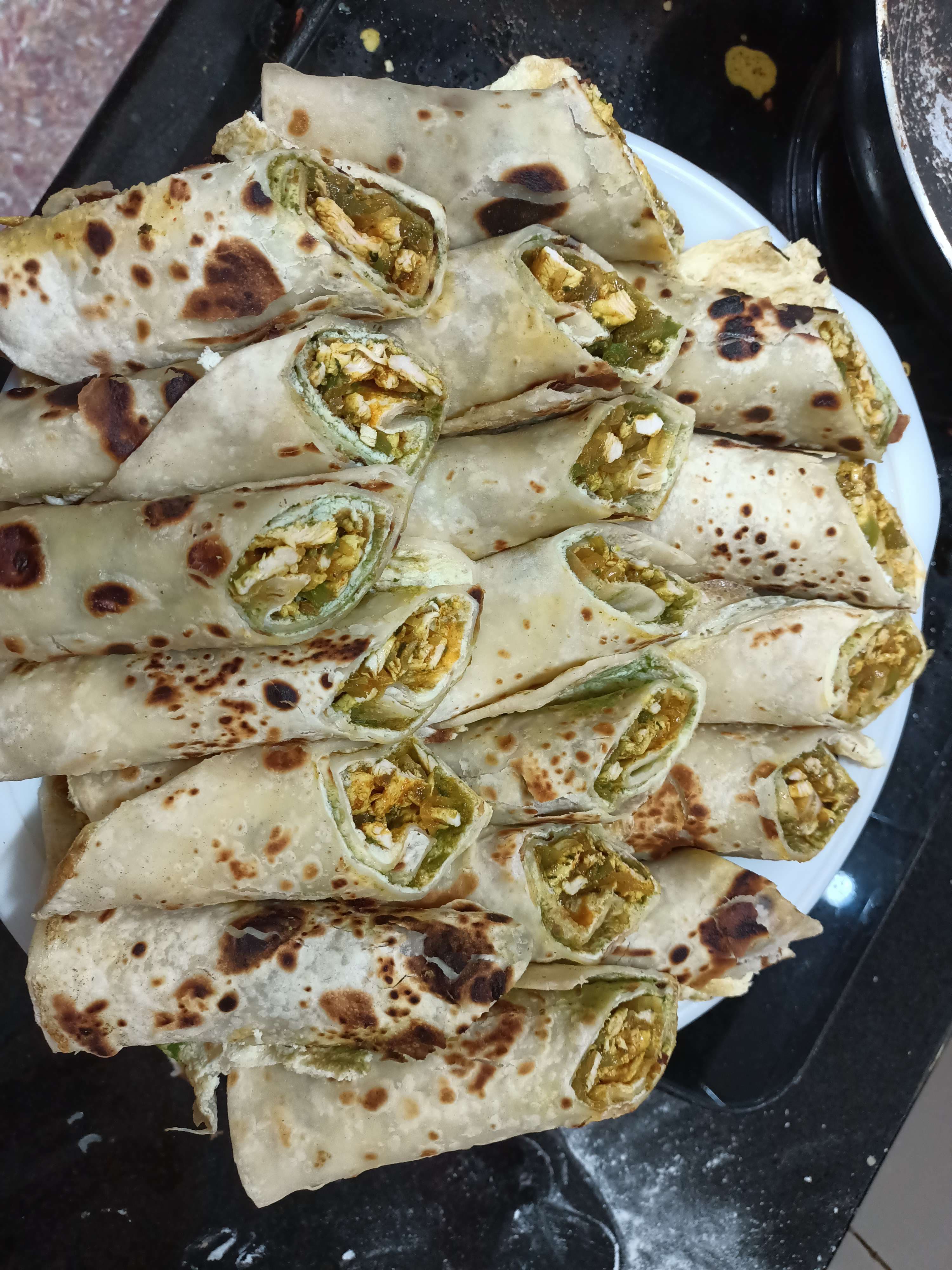 Delicious Chicken Kathi Rolls prepared by COOX