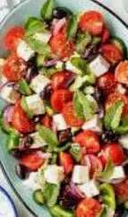 Tasty Greek Salad cooked by COOX chefs cooks during occasions parties events at home