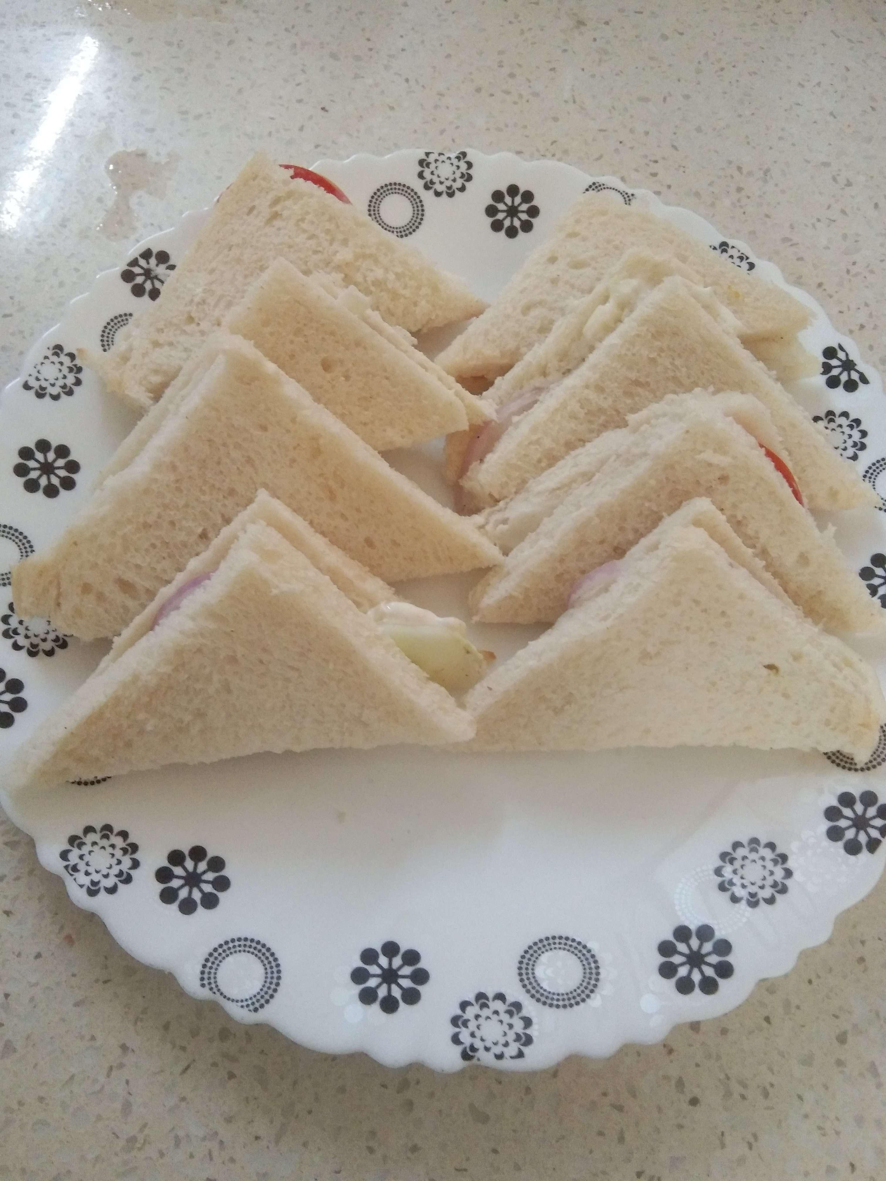 Tasty Sandwich cooked by COOX chefs cooks during occasions parties events at home