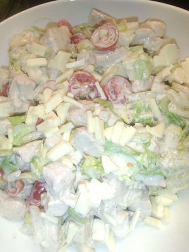 Tasty Chicken Cheese Salad cooked by COOX chefs cooks during occasions parties events at home