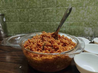 Tasty Gajar ka Halwa cooked by COOX chefs cooks during occasions parties events at home