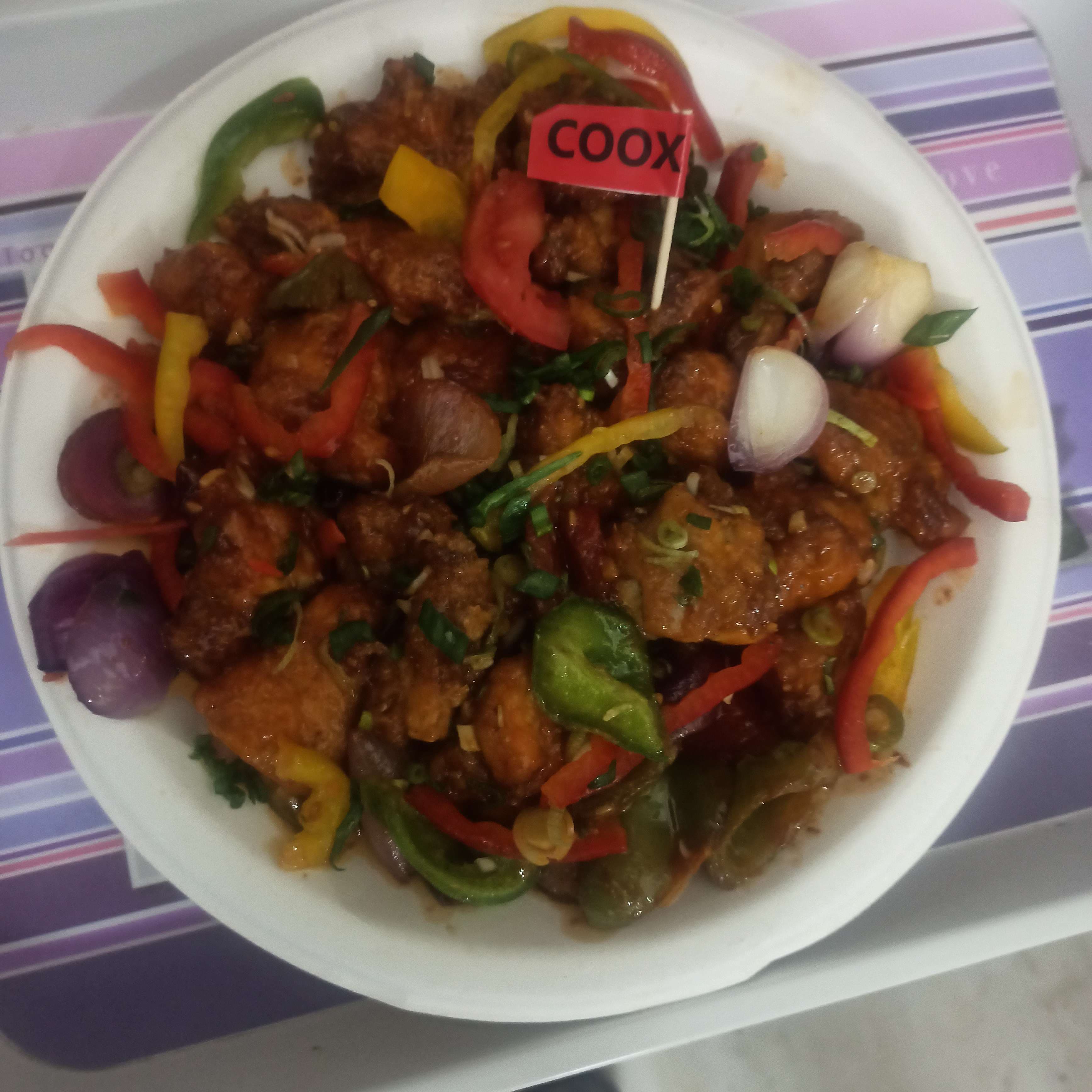 Tasty dish cooked by COOX chefs cooks during occasions parties events at home