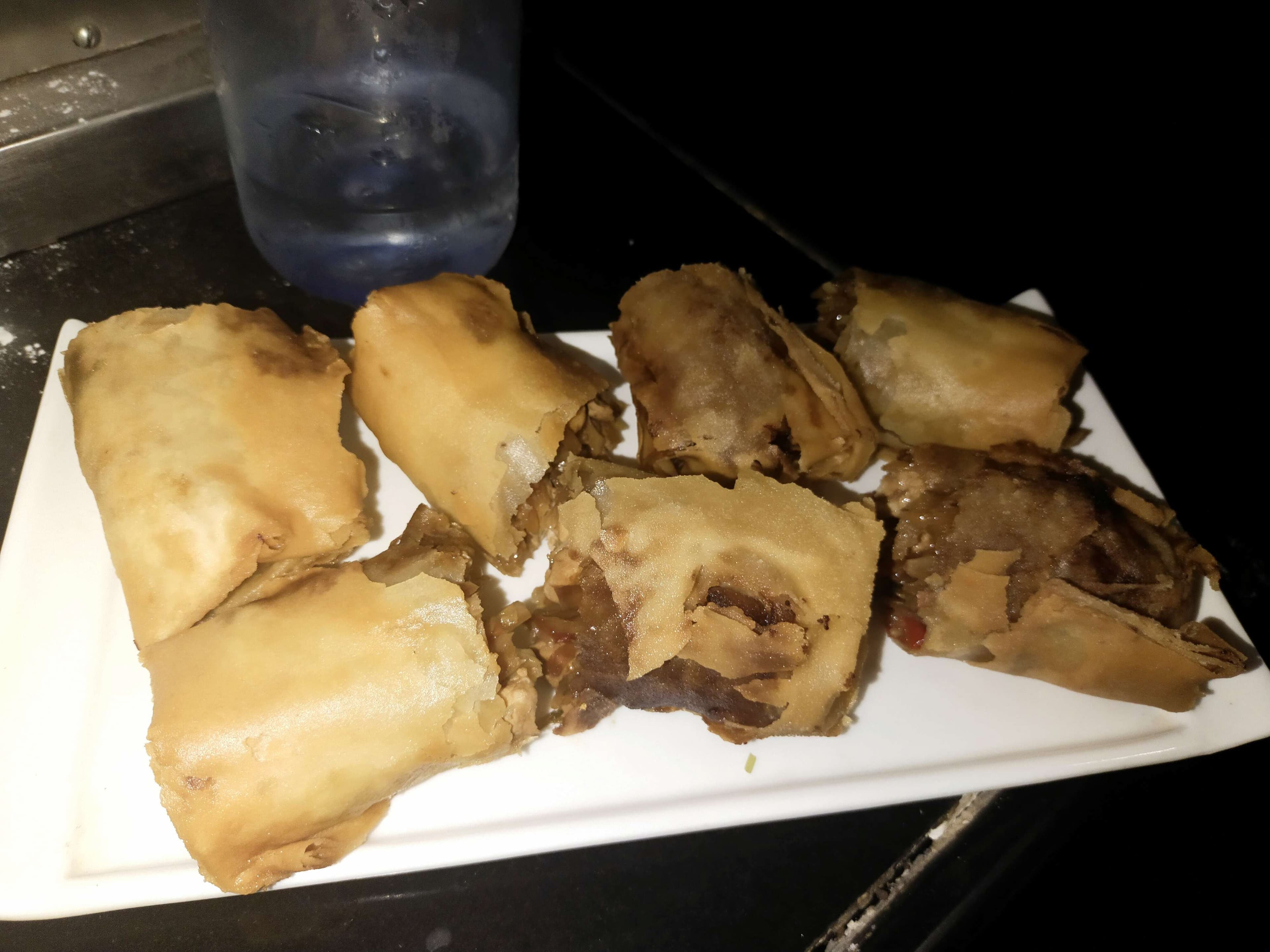 Delicious Chicken Spring Rolls prepared by COOX
