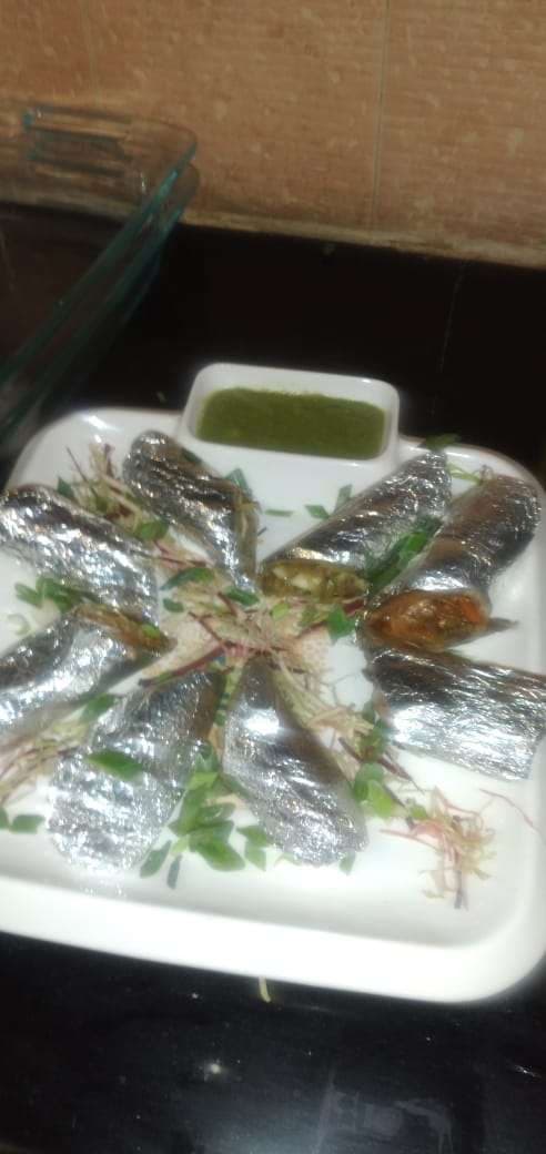 Tasty Veg Kathi Rolls cooked by COOX chefs cooks during occasions parties events at home