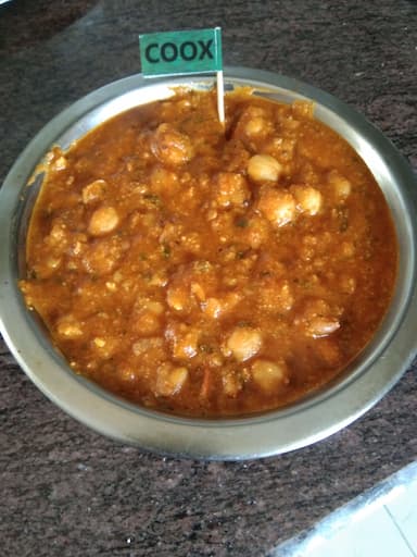 Tasty Chole cooked by COOX chefs cooks during occasions parties events at home